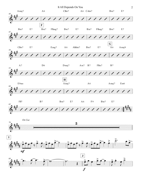It All Depends On You Violin 1 Page 2