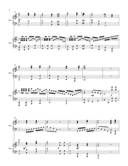 It Is Well With My Soul 2 Piano Duet Page 2