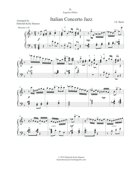 Italian Concerto Jazz Page 2