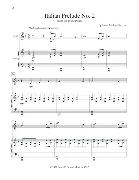 Italian Prelude No 2 Violin Piano Page 2