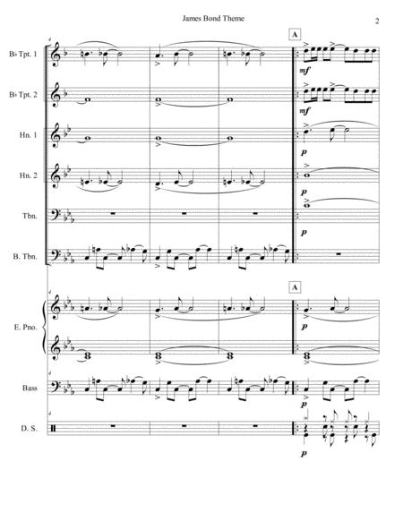 James Bond Theme Brass Sextet Page 2