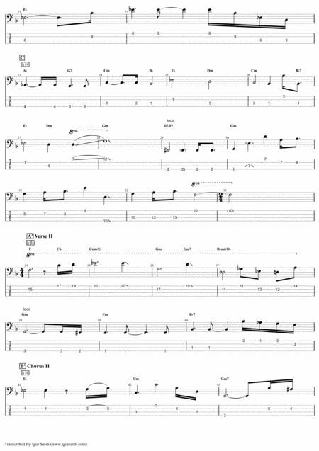 Jealousy Queen John Deacon Complete And Accurate Bass Transcription Whit Tab Page 2