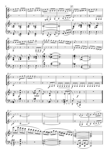 Jesu Joy Of Mans Desiring Easy Violin Sheet Music Page 2