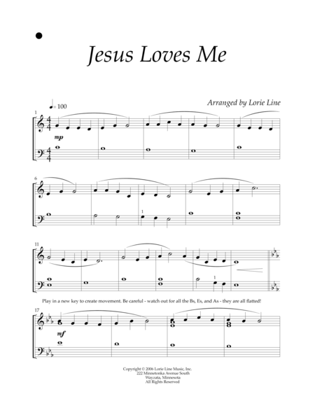 Jesus Loves Me Easy Page 2