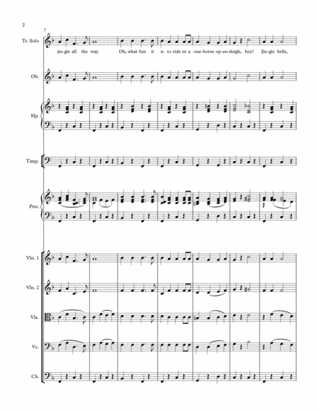 Jingle Bells Sing Along Chamber Orch Page 2