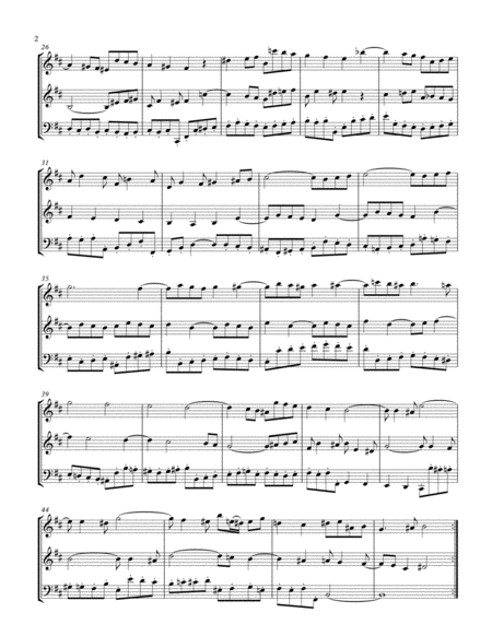 Js Bach Prelude 24 Wtc I Bwv 869 Arranged For Flute Clarinet And Bassoon Page 2