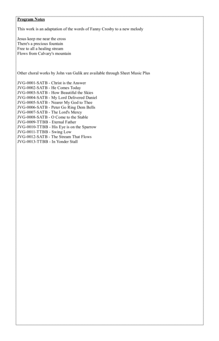 Jvg 0012 Satb The Stream That Flows Page 2