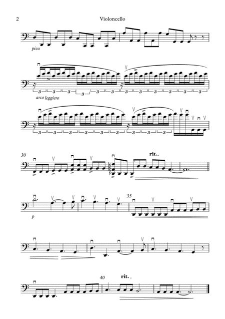 Kissing You Romeo And Juliet For String Quartet String Orchestra Page 2