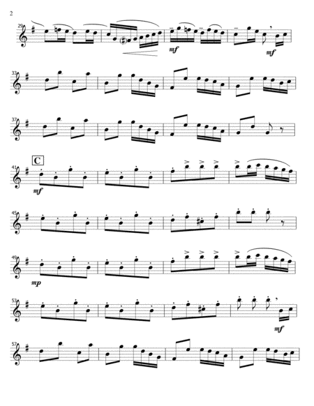 Klezmer Del Mar For Flute Viola And Guitar Page 2