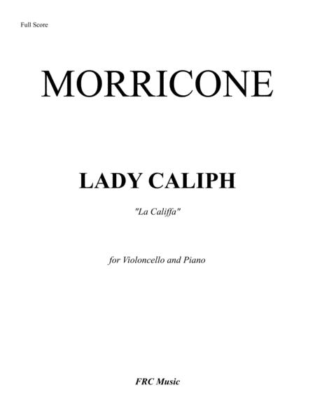 La Califfa Lady Caliph For Violoncello And Piano Intermediate Page 2