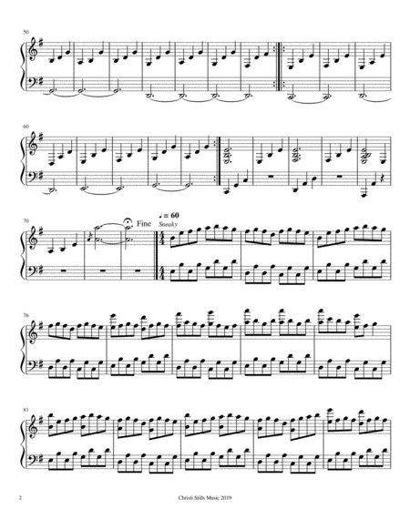 Lavender Fog For Piano Page 2