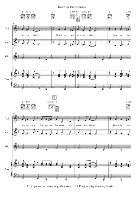 Lay Me Down Fingerstyle Guitar Page 2