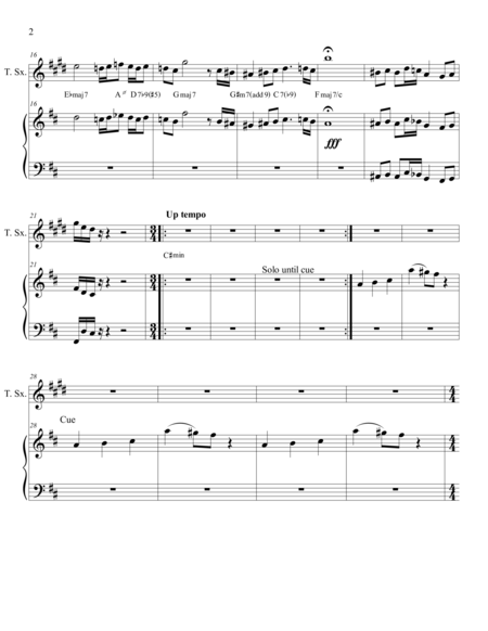 Lean On Me For Very Easy Piano Page 2