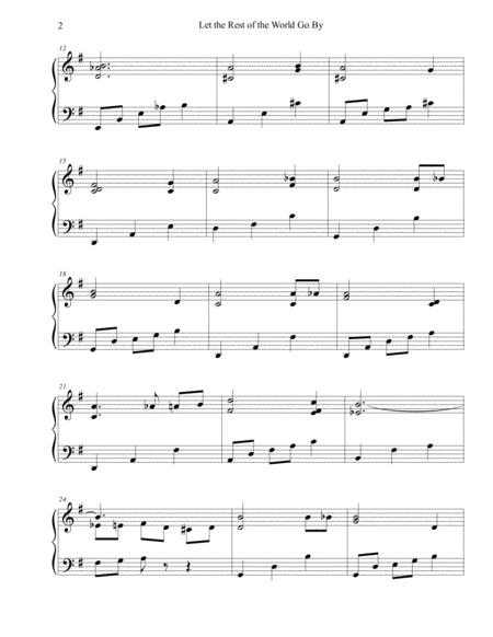 Let The Rest Of The World Go By Movie Music Page 2