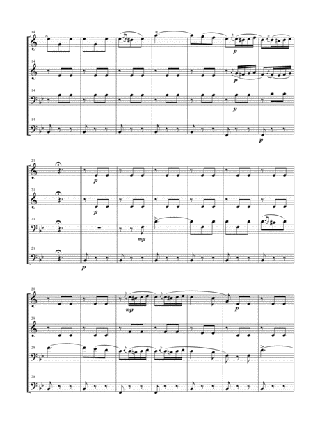 Libiamo Ne Lieti Calici Brindisi For Brass Quartet Page 2