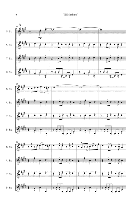 Lift High The Cross For Woodwind Quartet And Organ Page 2