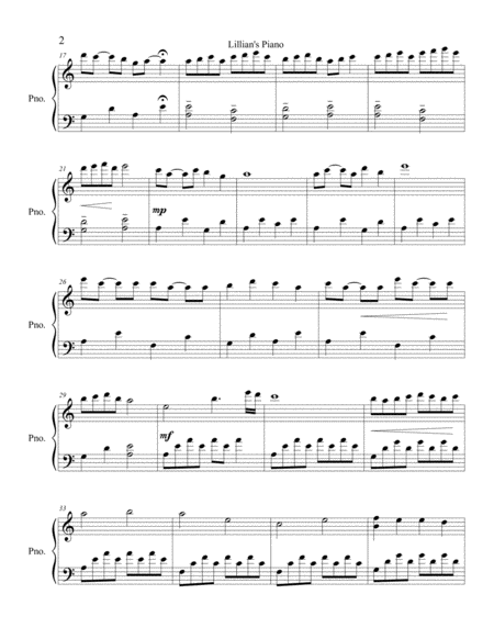 Lillians Piano Page 2