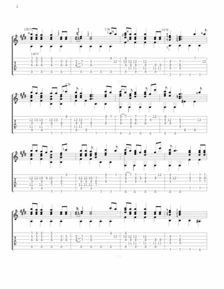 Little Saint Nick For Fingerstyle Guitar Page 2