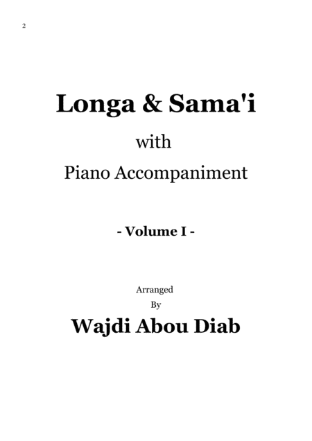 Longa Samai Collection With Piano Accompaniment Page 2