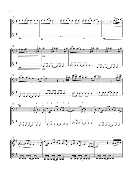 Love Me Like You Do Cello Duet Ellie Goulding Arr Cellobat Page 2