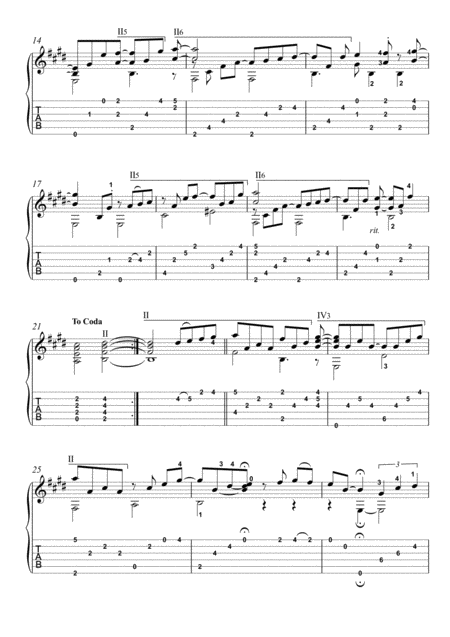 Love Theme From St Elmos Fire Fingerstyle Guitar Page 2