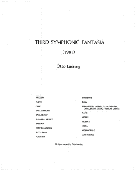 Luening Symphonic Fantasia No 3 Page 2