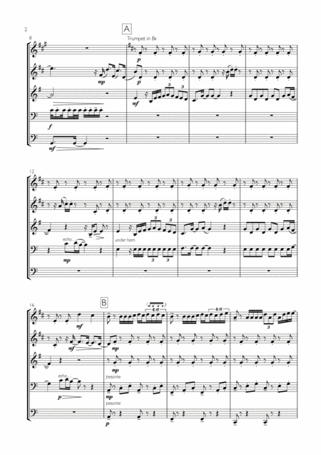 Luis Fonsi Ft Daddy Yankee Despacito For Brass Quintet Page 2