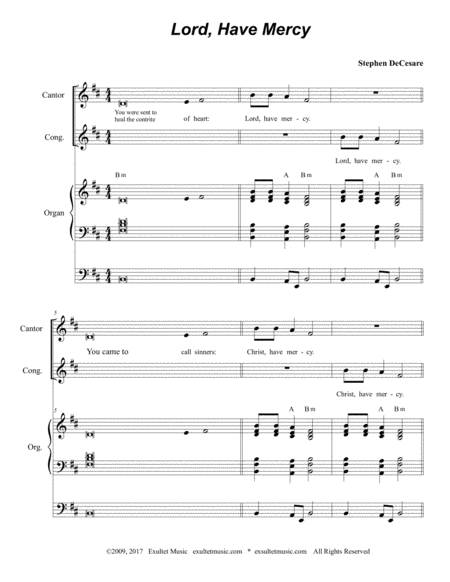 Mass Of God The Father Choir Vocal Score Page 2