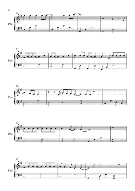 Maybe Its Time From A Star Is Born Easy Piano Page 2