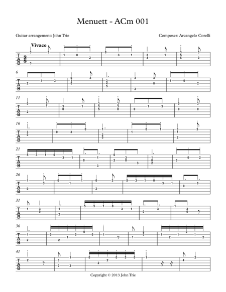 Menuett Acm001 Tab Page 2