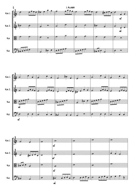 Miniature String Quartet No 1 Page 2