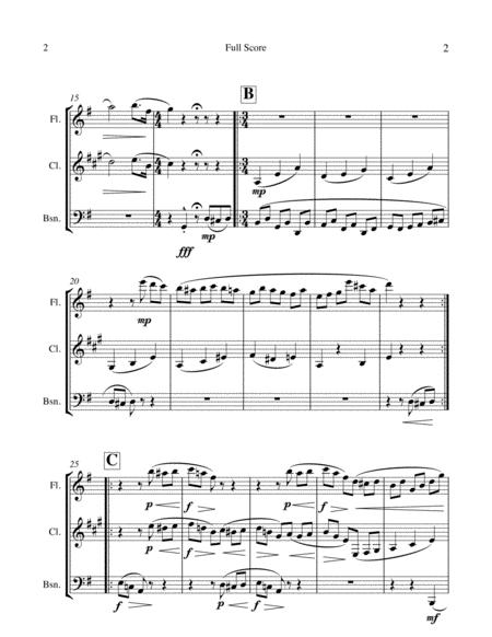 Minuet In G For Flute Clarinet And Bassoon Page 2