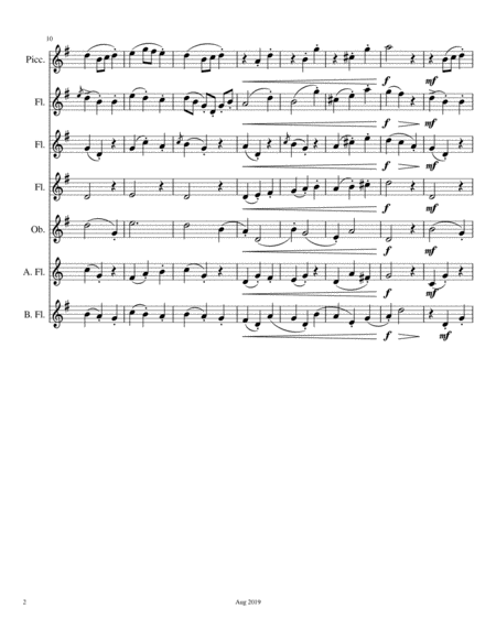 Minuet No 3 In G Page 2