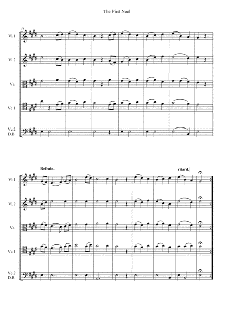 Minuet No Three Orchestra Version Page 2