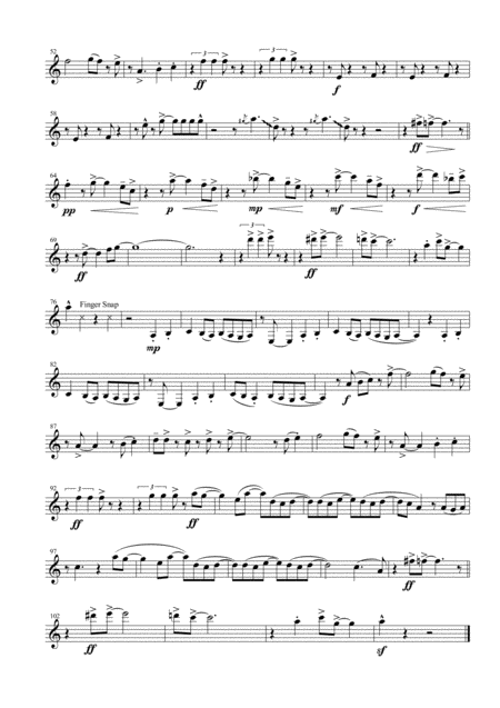 Moondance For Clarinet Quartet Page 2