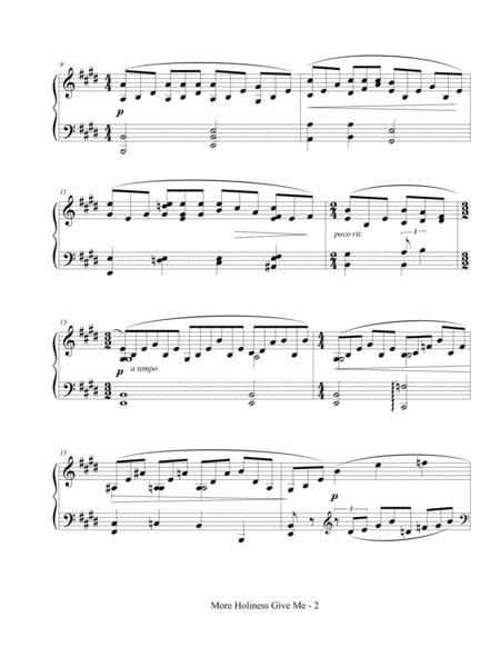 More Holiness Give Me In The Style Of Rachmaninoff Page 2