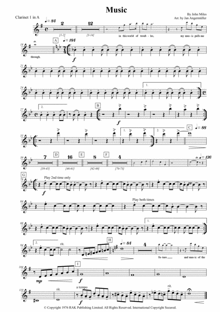 Music Easy Play Along For Clarinet In A Or Bb Page 2