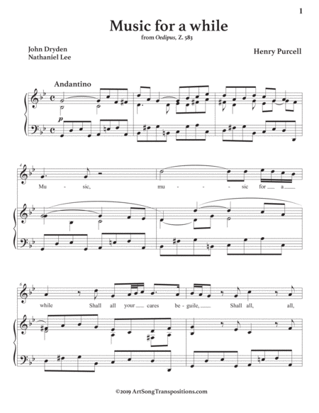 Music For A While G Minor Page 2