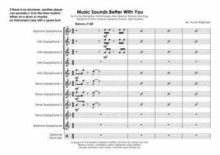 Music Sounds Better With You Sax Ensemble Page 2