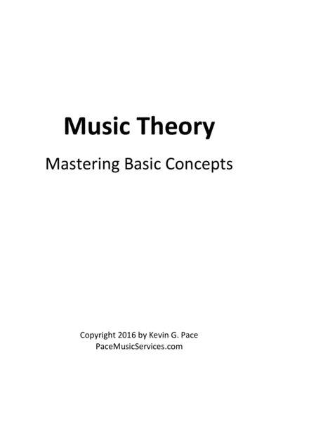 Music Theory Mastering Basic Concepts Page 2