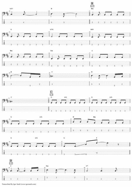 My Life Has Been Saved Queen John Deacon Complete And Accurate Bass Transcription Whit Tab Page 2