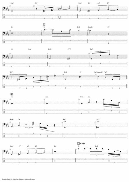 My Melancholy Blues Queen John Deacon Complete And Accurate Bass Transcription Whit Tab Page 2