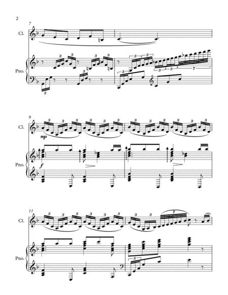 My Wonderful Dream For Piano And Clarinet Page 2