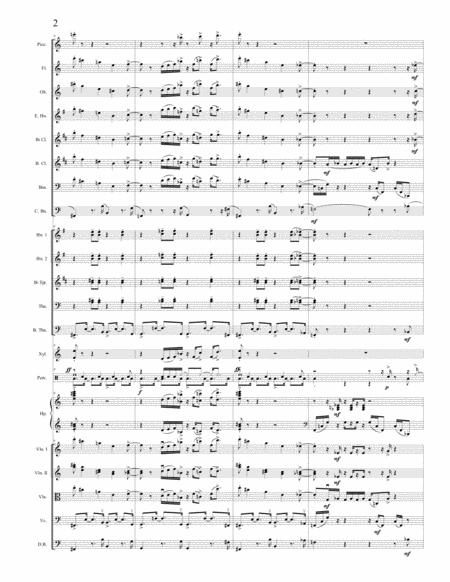 N Kapustin Jazz Suite From Concert Etudes Op 40 1 Prelude Orchestrated By A Leytush Page 2