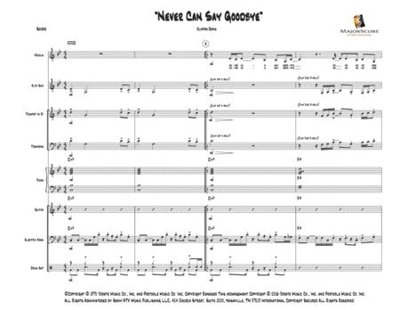 Never Can Say Goodbye 8 Piece Vocal Bb Major Page 2