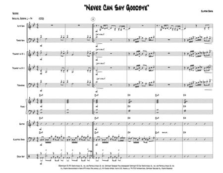 Never Can Say Goodbye 9 Piece Bb Major Instrumental Page 2