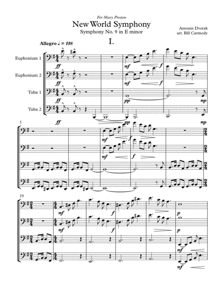 New World Symphony Mvt 1 Page 2