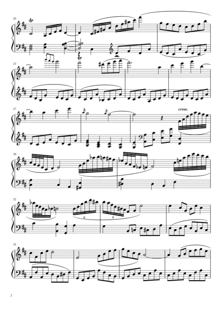 Nocturne In D Major Op 3 No 1 Page 2