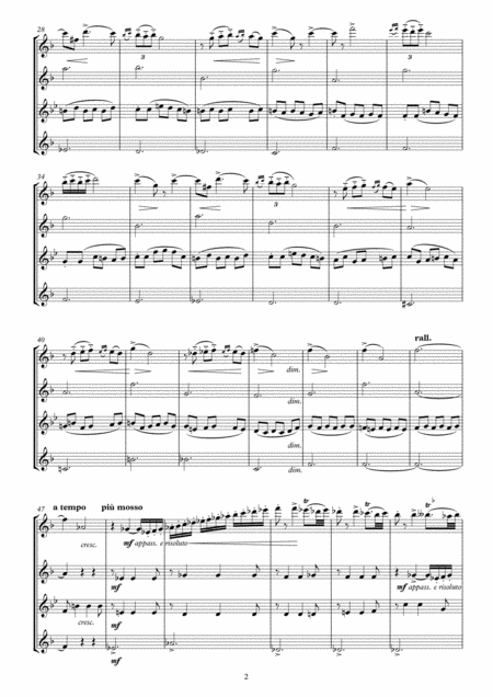 Notturno Arr Flute Quartet Page 2