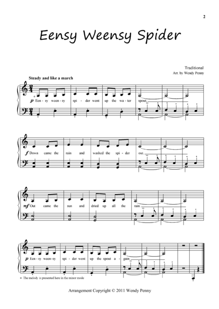 Nursery Rhymes For Piano Book 1 Page 2